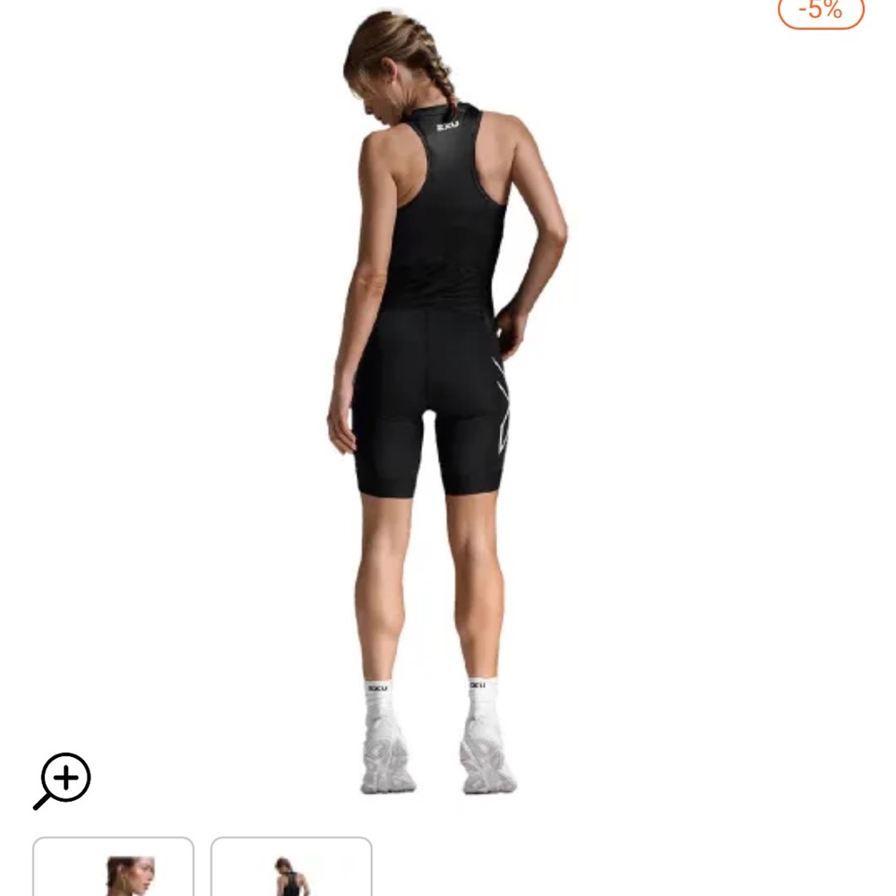 2XU Women's Black Core Trisuit